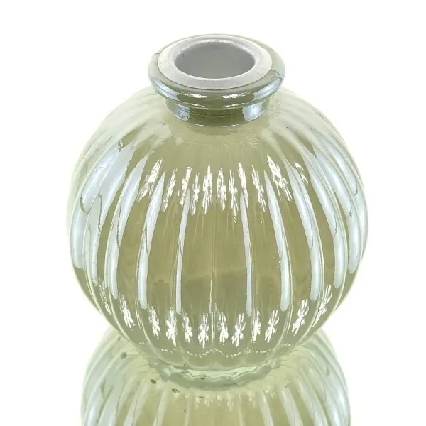 GASPER Mini Kugel Kerzenhalter,Luster finish,eisgrün,8,4x8,2 cm