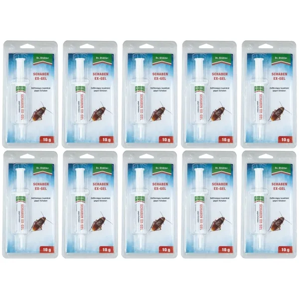 Dr. Stähler Schaben-Gel Imidasect - 10 Gramm x 10 Dr. Stähler Schaben-Gel Imidasect - 10 Gramm x 10