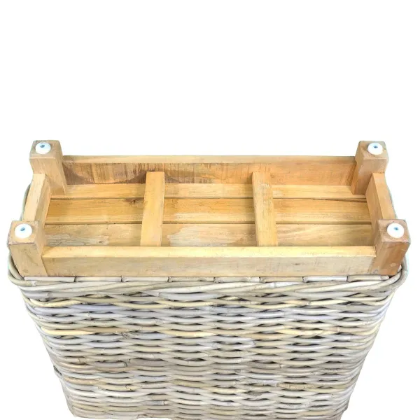 VAN DER LEEDEN Raumtrenner Rattan S klein 60 x 25 x 70 cm