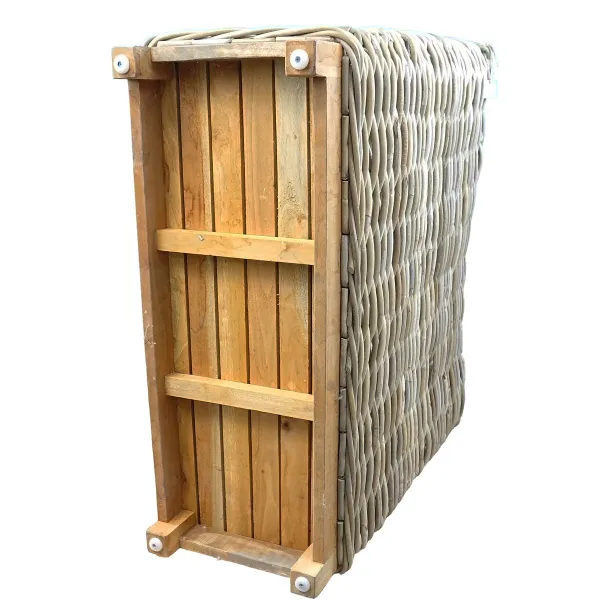 VAN DER LEEDEN Raumtrenner Rattan M mittel 80 x 35 x 76 cm