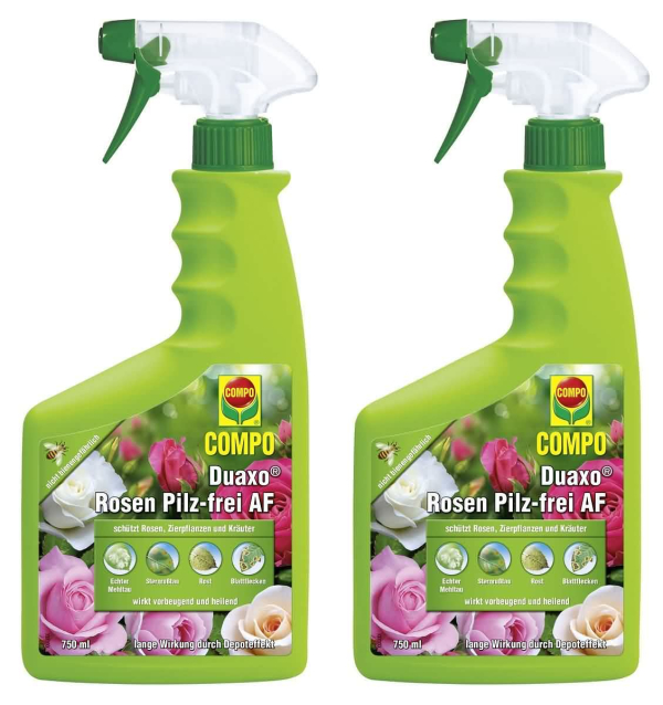COMPO Duaxo® Rosen Pilz-frei AF anwendungsfertig - 750 ml x 2