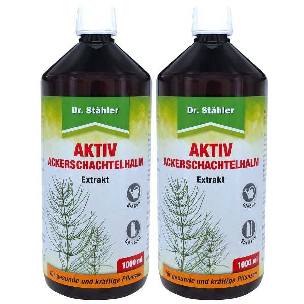 Dr. Stähler Aktiv Ackerschachtelhalm Extrakt Pflanzenstärkungsmittel - 1.000 ml x 2