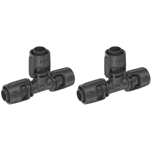 GARDENA® Micro-Drip-System 2.0 T-Stück 13 mm - 1/2 - 2er Pack