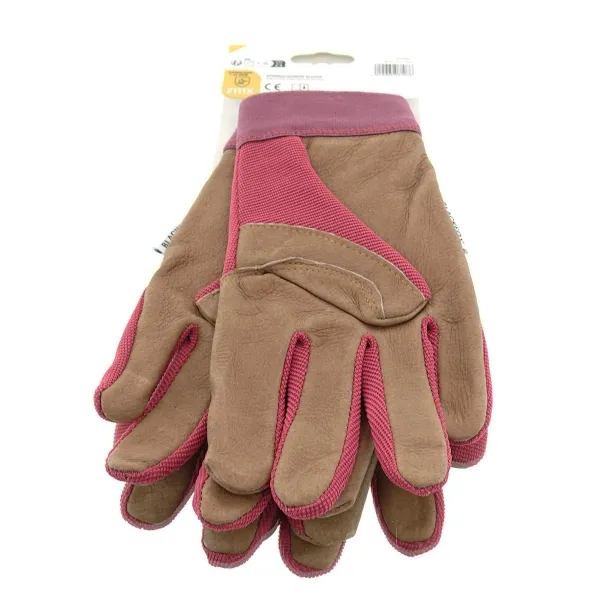 BLACKFOX® Garten - Handschuhe SPRING Pink Gr. 7/S