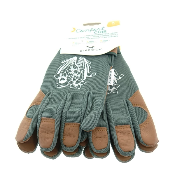 BLACKFOX® Garten - Handschuhe SPRING Kaki Gr. 8/M