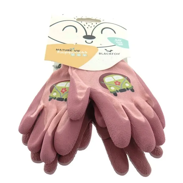 BLACKFOX® Garten - Kinder Handschuhe ROADTRIP Rosa 3 BLACKFOX® Garten - Kinder Handschuhe ROADTRIP Rosa 3