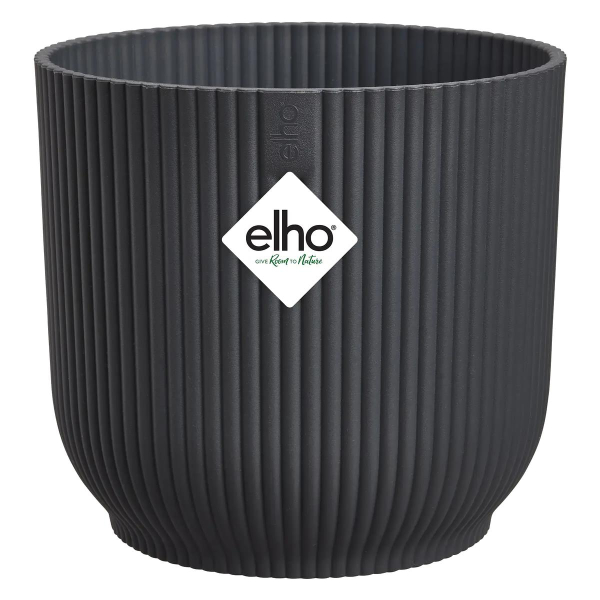 elho® Vibes Übertopf Fold Anthrazit Ø 22 cm - Kunststoff