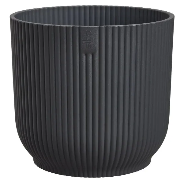 elho® Vibes Übertopf Fold Anthrazit Ø 22 cm - Kunststoff