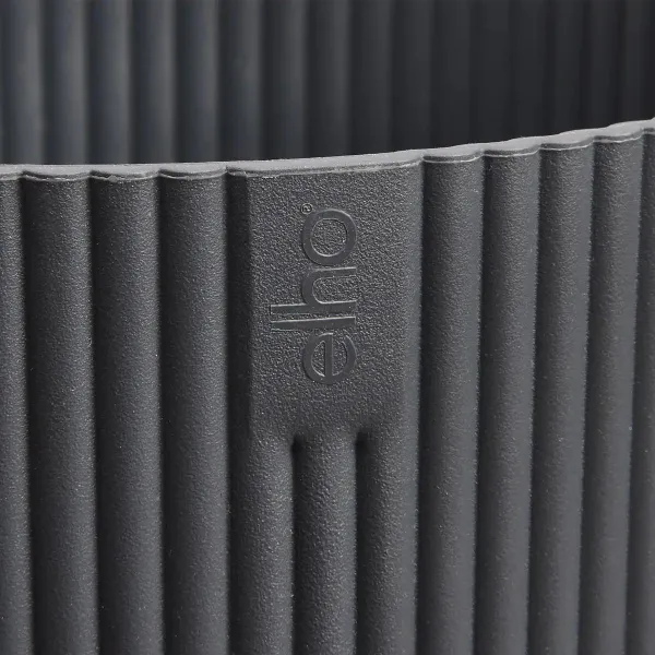 elho® Vibes Übertopf Fold Anthrazit Ø 22 cm - Kunststoff