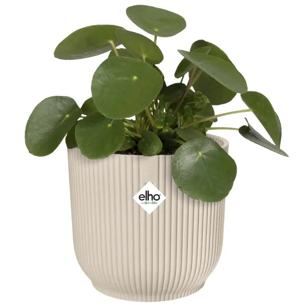 elho® Vibes Übertopf Fold Leinenweiß Ø 22 cm - Kunststoff