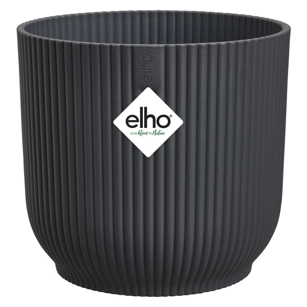 elho® Vibes Übertopf Fold Anthrazit Ø 25 cm - Kunststoff