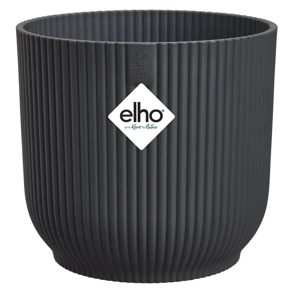 elho® Vibes Übertopf Fold Anthrazit Ø 25 cm - Kunststoff