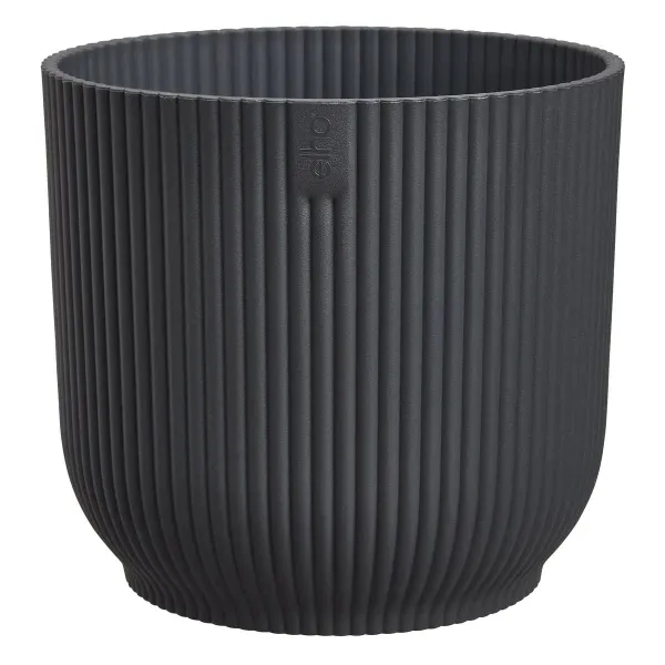 elho® Vibes Übertopf Fold Anthrazit Ø 25 cm - Kunststoff