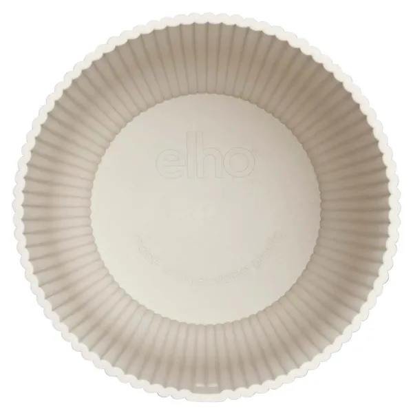 elho® Vibes Übertopf Fold Leinenweiß Ø 25 cm - Kunststoff