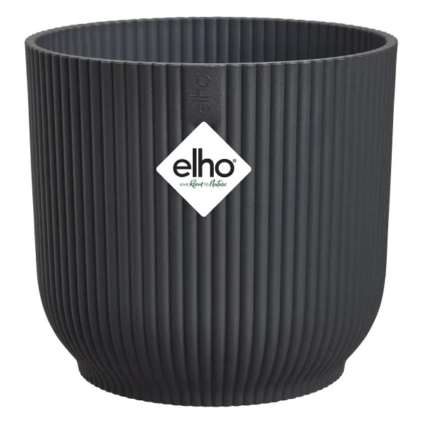 elho® Vibes Übertopf Fold Anthrazit Ø 30 cm - Kunststoff