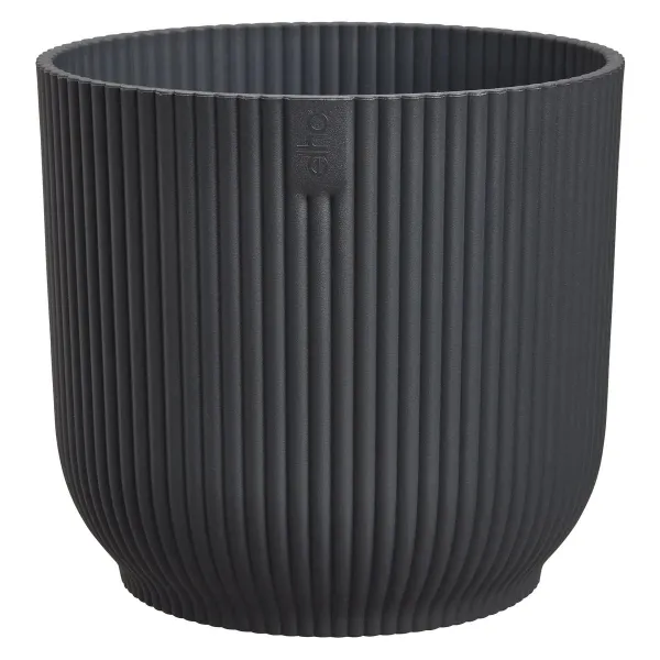 elho® Vibes Übertopf Fold Anthrazit Ø 30 cm - Kunststoff
