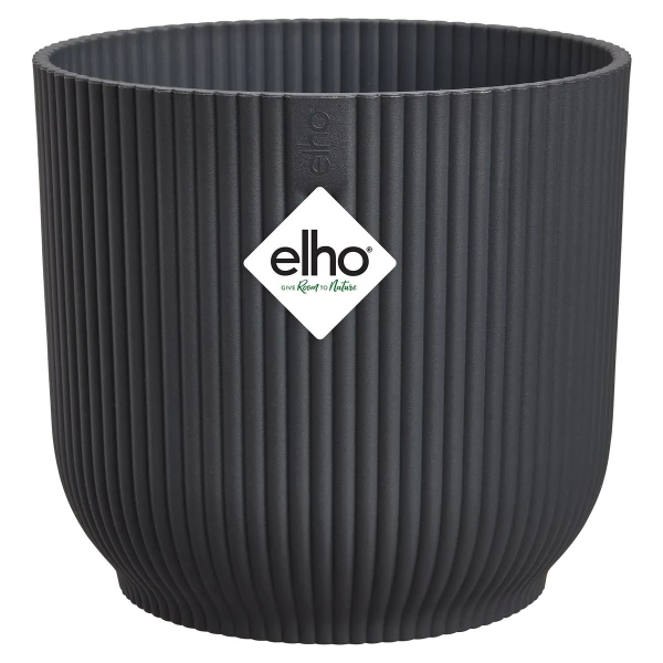 elho® Vibes Übertopf Fold Anthrazit Ø 40 cm - Kunststoff