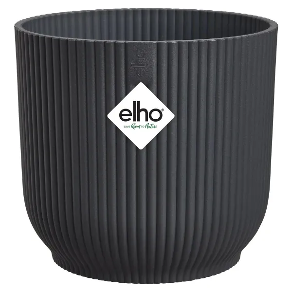 elho® Vibes Übertopf Fold Anthrazit Ø 40 cm - Kunststoff