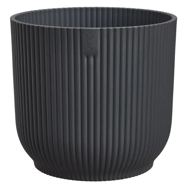 elho® Vibes Übertopf Fold Anthrazit Ø 40 cm - Kunststoff
