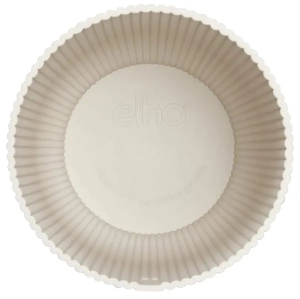 elho® Vibes Übertopf Fold Leinenweiß Ø 40 cm - Kunststoff