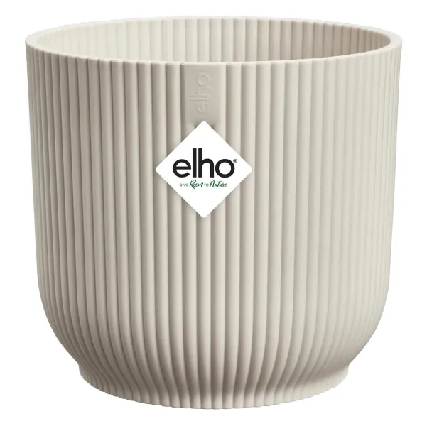 elho® Vibes Übertopf Fold Leinenweiß Ø 47 cm - Kunststoff