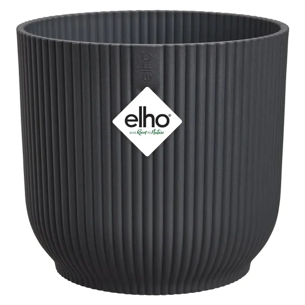 elho® Vibes Übertopf Fold Anthrazit Ø 35 cm - Kunststoff