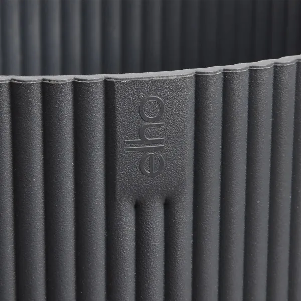 elho® Vibes Übertopf Fold Anthrazit Ø 35 cm - Kunststoff
