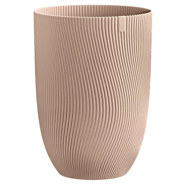 elho® Sereh Pflanzgefäß Hoch Cool Clay braun Ø 39 cm - Kunststoff