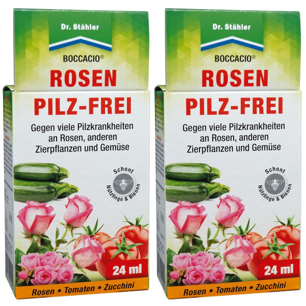 Dr. Stähler BOCCACIO® Rosen Pilz-Frei - 24 ml x 2