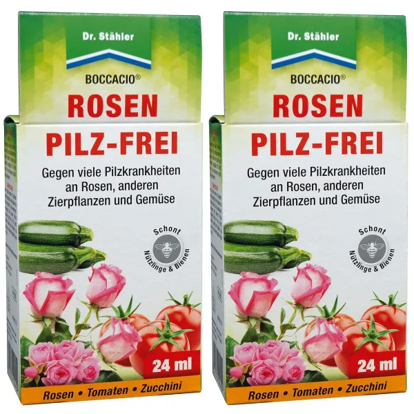 Dr. Stähler BOCCACIO® Rosen Pilz-Frei - 24 ml x 2
