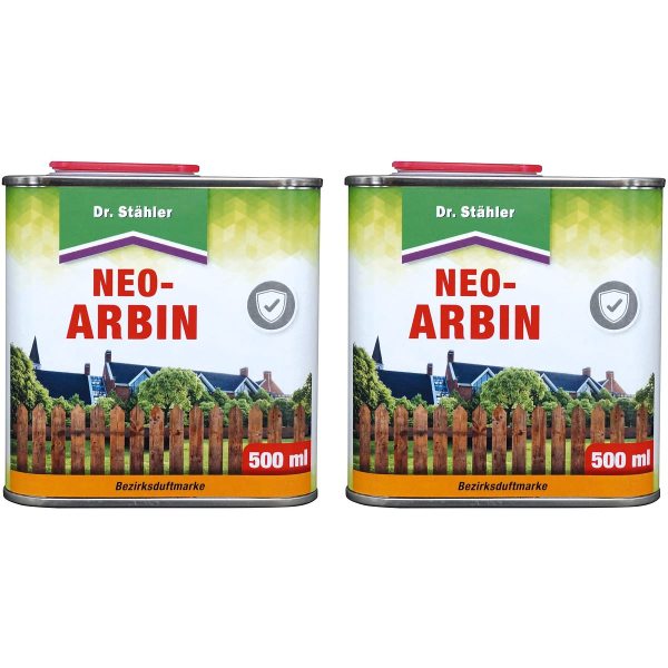 2er-Set Dr. Stähler NEO-ARBIN Bezirksduftmarke Wildabweiser 500 ml Artikel EAN 4027693005774