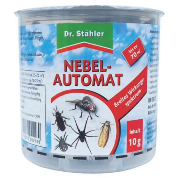Dr. Stähler Nebelautomat gegen Schadinsekten - 10 Gramm x 3