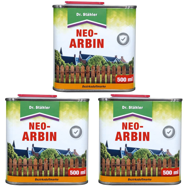 Dr. Stähler NEO-ARBIN Bezirksduftmarke Wildabweiser - 500 ml x 3