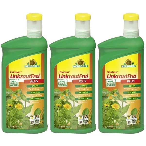 NEUDORFF® Finalsan® Konzentrat UnkrautFrei Plus - 1000 ml x 3