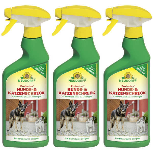 NEUDORFF® Hunde- und Katzen-Schreck AF anwendungsfertig - 500 ml x 3