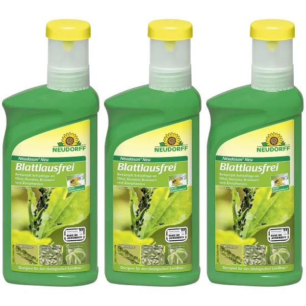 NEUDORFF® Neudosan® Neu Blattlausfrei Konzentrat für 25 Liter Spritzbrühe - 500 ml x 3