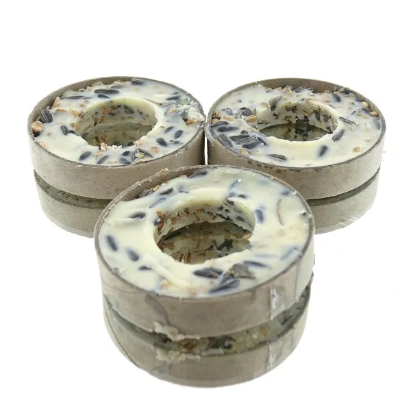 GEVO® Meisenringe Ergänzungsfutter für Wildvogel - 3 Meisenringe x 4