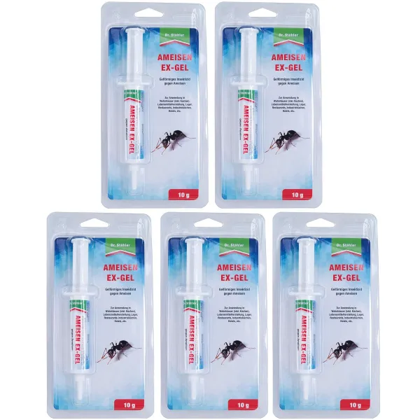 Dr. Stähler Ameisen-Ex Gel Imidasect Ants - 10 Gramm x 5 Dr. Stähler Ameisen-Ex Gel Imidasect Ants - 10 Gramm x 5