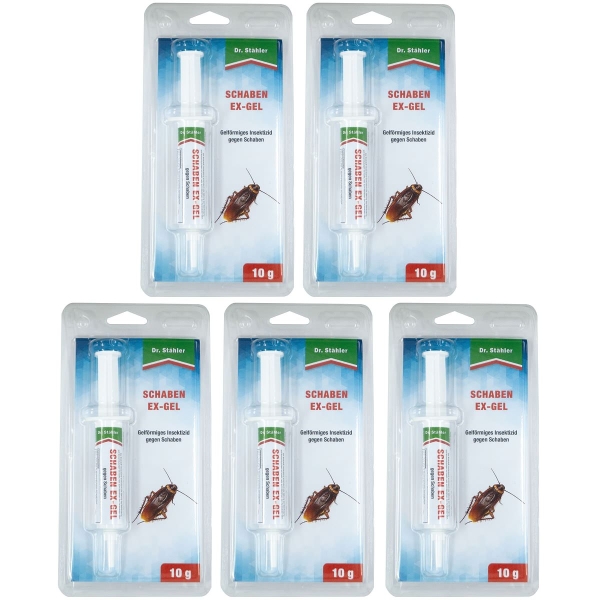 Dr. Stähler Schaben-Gel Imidasect - 10 Gramm x  5