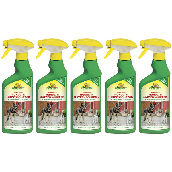 NEUDORFF® Hunde- und Katzen-Schreck AF anwendungsfertig - 500 ml x 5