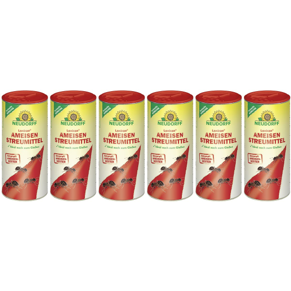 NEUDORFF® Loxiran® AmeisenStreumittel zum Streuen & Gießen - 500 g x 6