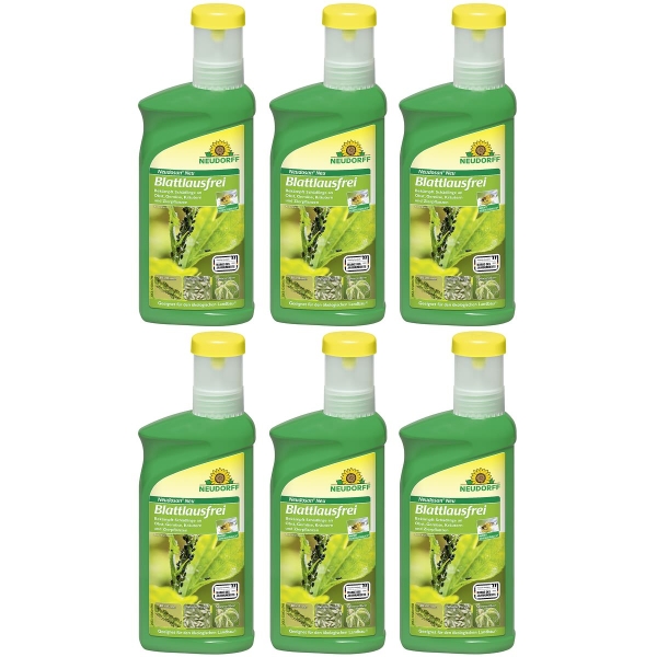 NEUDORFF® Neudosan® Neu Blattlausfrei Konzentrat für 25 Liter Spritzbrühe - 500 ml x  6