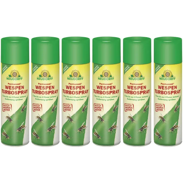 NEUDORFF® Permanent® WespenTURBOSpray - 500 ml x 6