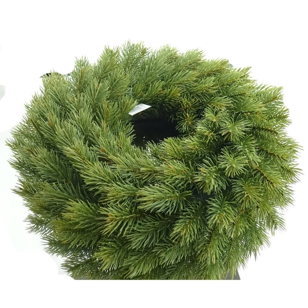 Adventskranz Tanne grün Ø ca. 40 cm - Kunststoff