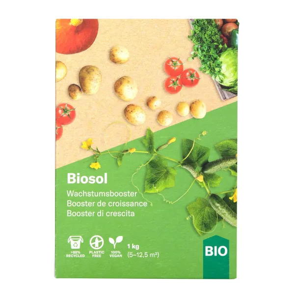 Andermatt Biogarten Biosol Wachstumsbooster vegan Feststoffdünger - 1 kg Andermatt Biogarten Biosol Wachstumsbooster vegan Feststoffdünger - 1 kg
