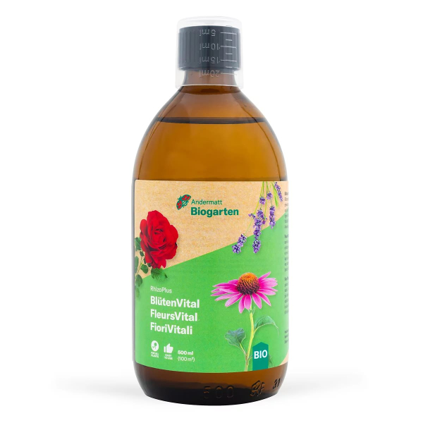 Andermatt Biogarten RhizoPlus BlütenVital Pflanzenstärkungsmittel - 500 ml