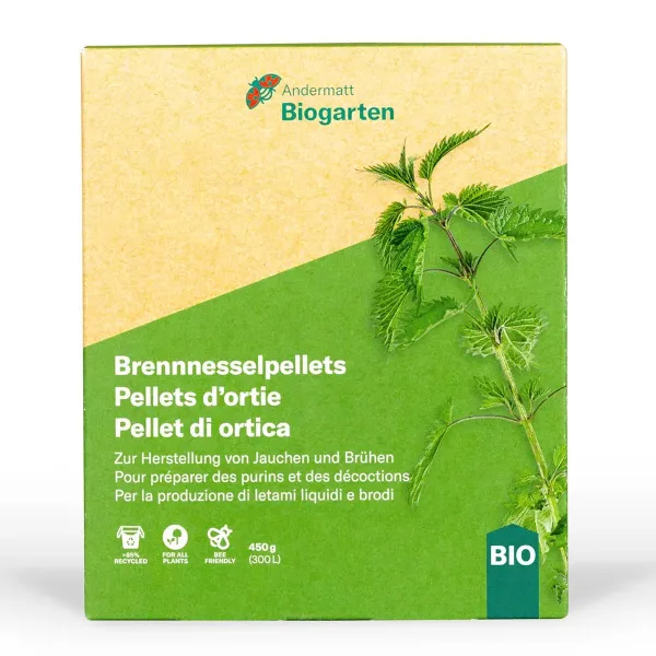 Andermatt Biogarten Brennnesselpellets - 450 g Andermatt Biogarten Brennnesselpellets - 450 g