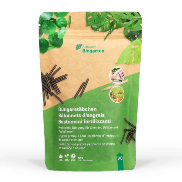 Andermatt Biogarten Düngerstäbchen aus Klee 90 Stück - 100 g