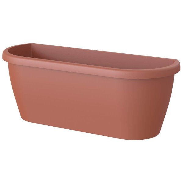 artevasi© ALGARVE Wandkasten Terracottafarben 40 cm - Kunststoff