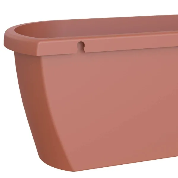 artevasi© ALGARVE Wandkasten Terracottafarben 40 cm - Kunststoff